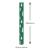 Green & White Christmas Trees Paper Drinking Straws (250)